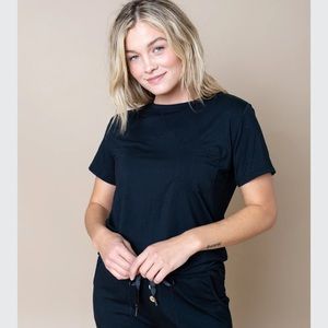 Lates by Kate - Black Jam Pant Set XS